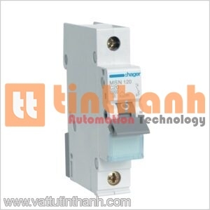 MSN140 - Cầu dao MCB 1P 6kA C-40A 1M Hager