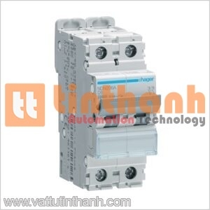 NDN263A - Cầu dao MCB 2P 10kA/15kA D-63A 2M Hager