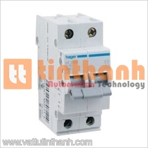 NT204C - Cầu dao MCB 2P 10kA C-4A 2M Hager