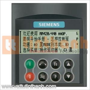 6SE6400-0AP00-0AB0 - 6SE64000AP000AB0 - Màn hình biến tần MM4 AAOP Siemens