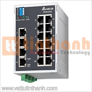 DVS-016W01 - DVS016W01 - Switch Ethernet công nghiệp 16 Ports Delta