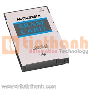 Q3MEM-8MBS - Q3MEM8MBS - Memory card SRAM 8MB PLC Q Mitsubishi