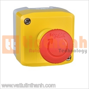 XALK178G - Yellow station 1 Red mushroom - Schneider TT