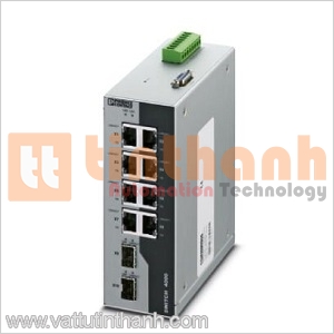 2891062 - Bộ chia mạng Ethernet FL SWITCH 4008T-2SFP Phoenix Contact