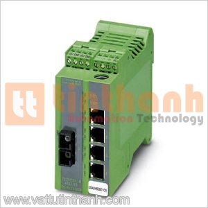 2989624 - Bộ chia mạng Ethernet FL SWITCH LM 4TX/1FX Phoenix Contact
