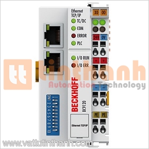 BC9100 - Bộ điều khiển Bus Terminal IEC 61131-3 PLC 64kbytes