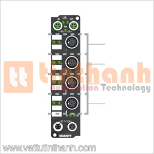 EP6001-0002 - Thiết bị EtherCAT Box 1 serial RS232/RS422/RS485