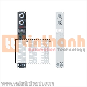 IL2301-B110 - Mô đun Coupler Box 4 digital inputs / 4 digital outputs