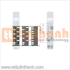 IP1000-B528 - Mô đun Compact Box 8 digital inputs 24VDC