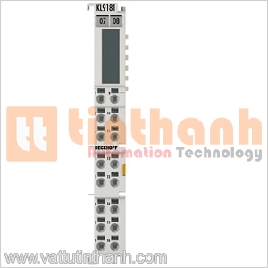 KL9181 - Thiết bị đầu cuối phân chia điện áp với 16 kết nối