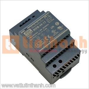 HDR-60-12 - Bộ nguồn AC-DC DIN rail 12VDC 4.5A Mean Well