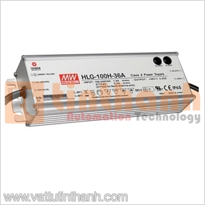 HLG-100H-36 - Bộ nguồn AC-DC LED 36VDC 2.65A Mean Well