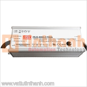 HLG-60H-C700A - Bộ nguồn AC-DC LED 129VDC 0.7A Mean Well