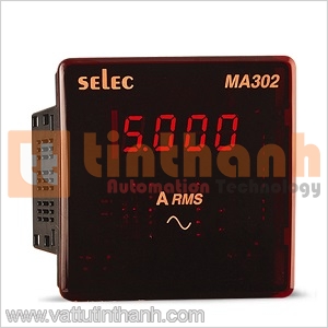 MA302-20A-AC (96x96) - Đồng hồ đo dòng điện dạng LED Selec