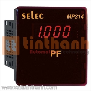 MP314 (96x96) - Đồng hồ đo Cos Phi dạng LED Selec