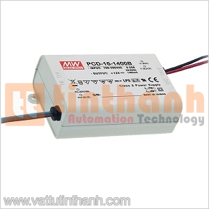 PCD-16-1400B - Bộ nguồn AC-DC LED 1.4A 8-12VDC Mean Well