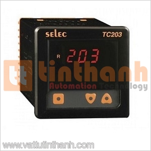 TC203AX (72x72) - Điều khiển nhiệt độ LED Selec