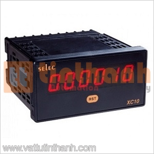 XC10D (48x96) - Bộ đếm tổng dạng LED dải đếm 999999 Selec