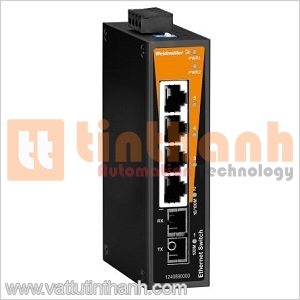 1240880000 - Bộ chia mạng Ethernet IE-SW-BL05-4TX-1ST Weidmuller