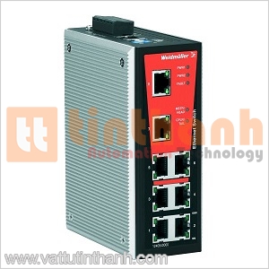 1240940000 - Bộ chia mạng Ethernet IE-SW-VL08MT-8TX Weidmuller