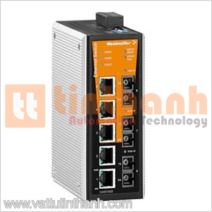 1240970000 - Bộ chia mạng Ethernet IE-SW-VL08MT-5TX-3SC Weidmuller