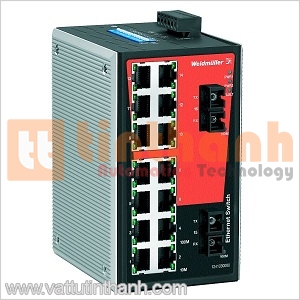 1241030000 - Bộ chia mạng Ethernet IE-SW-VL16-14TX-2SC Weidmuller