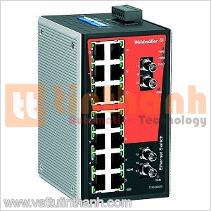 1241050000 - Bộ chia mạng Ethernet IE-SW-VL16-14TX-2ST Weidmuller