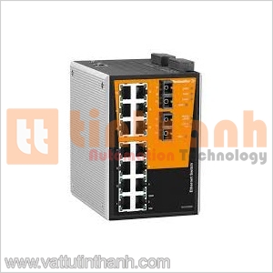 1241130000 - Bộ chia mạng Ethernet IE-SW-PL16M-14TX-2ST Weidmuller