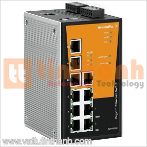 1241290000 - Bộ chia mạng Ethernet IE-SW-PL10M-3GT-7TX Weidmuller
