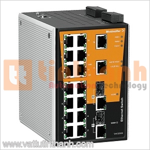 1241320000 - Bộ chia mạng Ethernet IE-SW-PL18M-2GC-16TX Weidmuller
