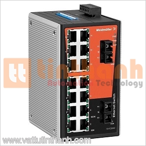 1286610000 - Bộ chia mạng Ethernet IE-SW-VL16T-14TX-2SC Weidmuller