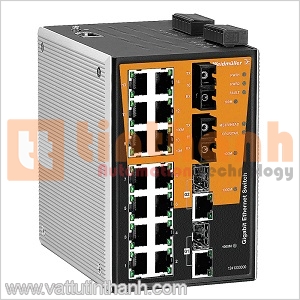 1286990000 - Bộ chia mạng Ethernet IE-SW-PL18MT-2GC14TX2SC Weidmuller