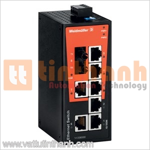 1412070000 - Bộ chia mạng Ethernet IE-SW-BL08-7TX-1SC Weidmuller