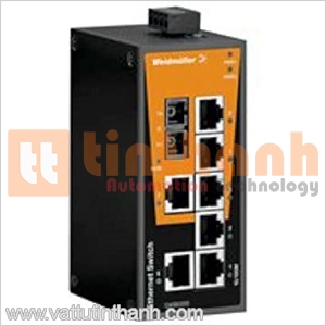 1412080000 - Bộ chia mạng Ethernet IE-SW-BL08T-7TX-1SC Weidmuller