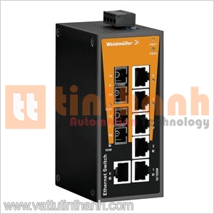 1412110000 - Bộ chia mạng Ethernet IE-SW-BL08-6TX-2SCS Weidmuller