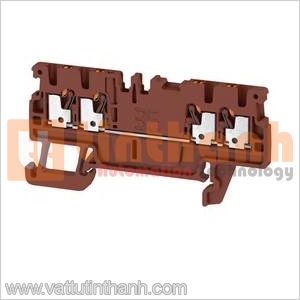 2534460000 - Cầu đấu dây dạng cắm (Push in) A4C 15 BR Weidmuller