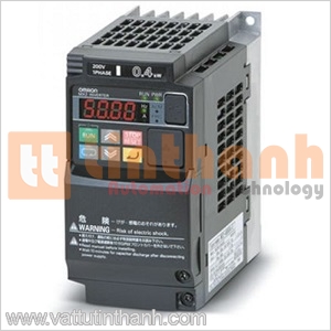 3G3MX2-AB004-V1 - Biến tần 3G3MX2 1P 200VAC 0.4kW - Omron TT