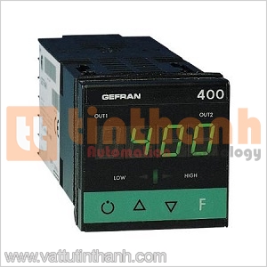 400-DR-0-000 - Bộ điều khiển nhiệt độ 400 PID 48x48mm Gefran