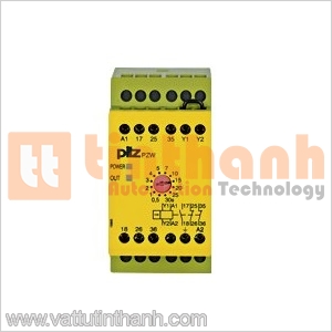 774019 - Relay an toàn PZW 30/24VDC 1n/o 2n/c Pilz