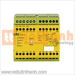 774760 - Relay an toàn PNOZ 8 24VDC 3n/o 1n/c 2so Pilz
