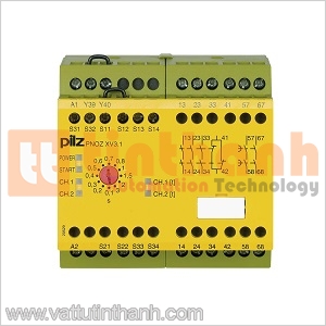 774790 - Relay an toàn PNOZ V 30s 24VDC 3n/o 1n/c 1n/o t Pilz