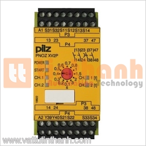 777502 - Relay an toàn PNOZ XV2P 3/24VDC 2n/o 2n/o t Pilz