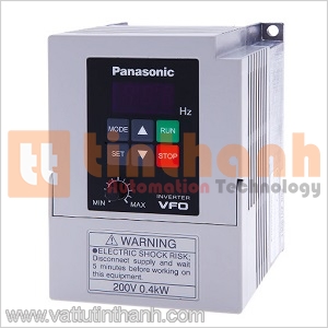 BFV00042G - Biến tần VF0 1P 200V 0.4KW Panasonic