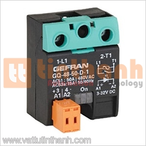 GQ-50-24-A-1-1 (230V/50A) - Relay bán dẫn 230VAC 50A Gefran