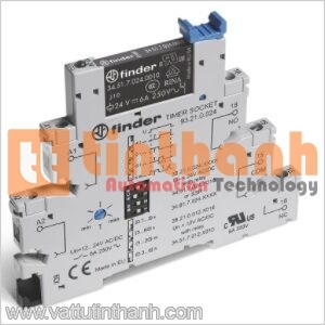 382100249024 - Relay interface (EMR or SSR) 6A 24VDC - Finder TT