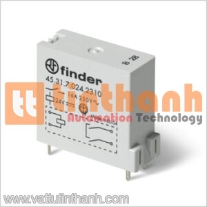 453170060310 - PCB relay (nPDT-NO) 6V 1 cực 16A - Finder TT