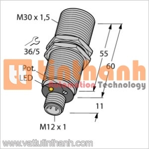 BC10-M30K-VP4X-H1141 - Cảm biến điện dung - Turck TT