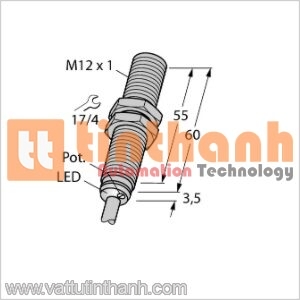 BC3-M12-AP6X/S90/3GD 15M - Cảm biến điện dung - Turck TT