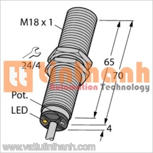 BC5-M18-AN4X - Cảm biến điện dung - Turck TT