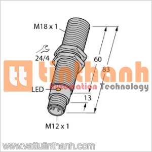 BC5-M18-AP4X-H1141/S250 - Cảm biến điện dung - Turck TT